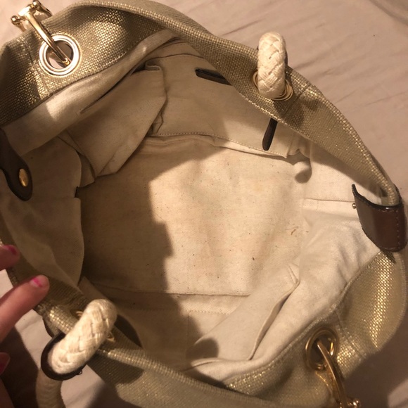 Michael Kors gold purse - Picture 4 of 5